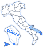 Cartina del Salento