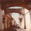 Foto storica, i due archi in via VI Novembre a Morciano di leuca ora non pi� esistenti. 