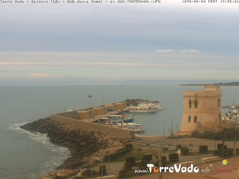 immagine della webcam nei dintorni di Santa Cesarea Terme: webcam Morciano di Leuca