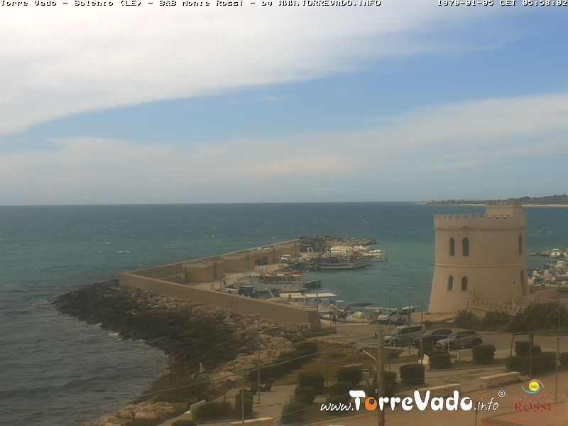 immagine della webcam nei dintorni di Marina di Pescoluse: webcam Morciano di Leuca