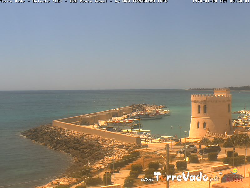 immagine della webcam nei dintorni di Supersano: webcam Morciano di Leuca