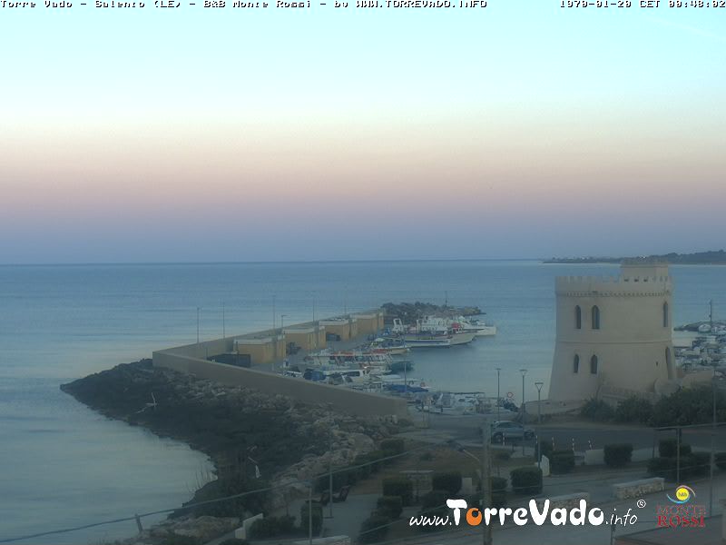 immagine della webcam nei dintorni di Torre San Giovanni: webcam Morciano di Leuca