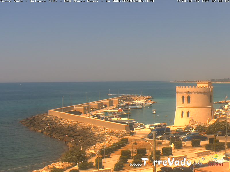 immagine della webcam nei dintorni di Torre San Gregorio: webcam Morciano di Leuca