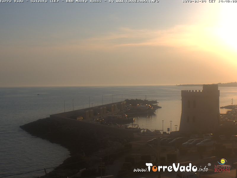 immagine della webcam nei dintorni di Baia Verde: webcam Morciano di Leuca