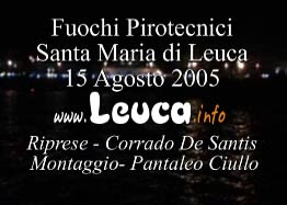 Video Fuochi Santa Maria di leuca