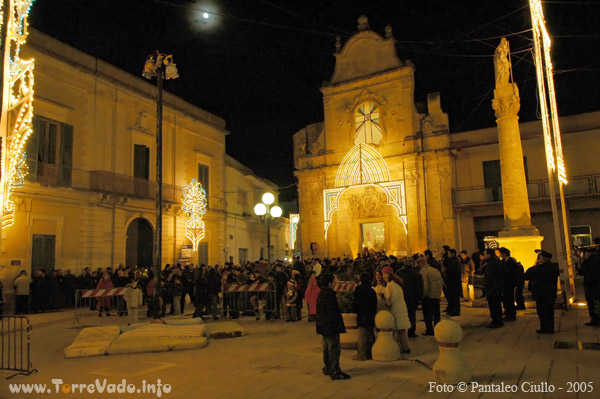 Chiesa del Carmine durante la cuccagna