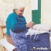 Lavorazione al tombolo nel Salento Morciano di Leuca - Nonna Ntonia Zinena.