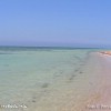 Spiaggia e mare del Salento a Pescoluse vicino Torre Vado