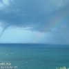 Oggi mi sono ritrovato davanti ad un evento particolare che ho voluto fotografare e riportare in questa sezione. Una tromba marina accanto ad un arcobaleno la foto l'ho scattata dalla zona Macchialaturre a Torre Vado in direzione Torre Pali. 20/09/05