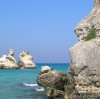 Le due sorelle Baia di Torre dell'Orso - luglio 2005