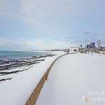 lungomare salento nevicata