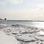 nevicata spiagge puglia