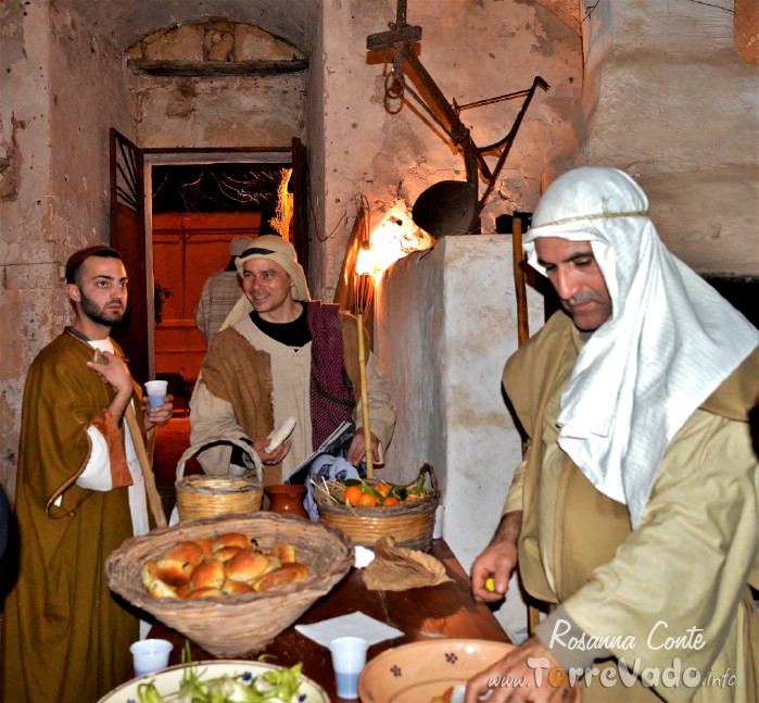 Degustazione piatti tipici presepe vivente barbarano