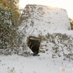 trullo nevicata salento