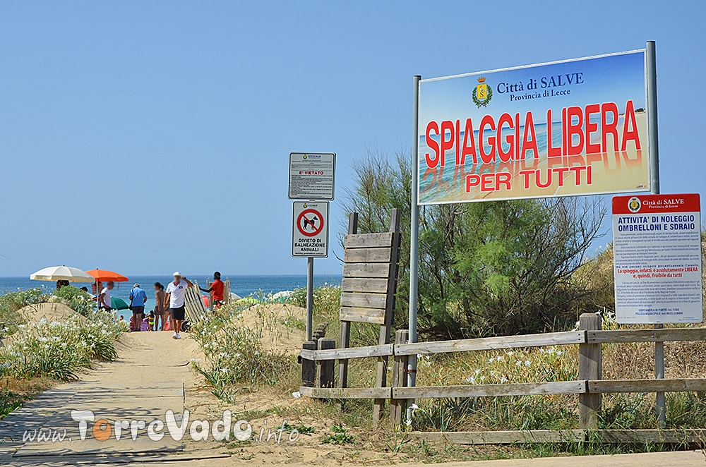 Spiaggia Libera Posto Vecchio Pescoluse